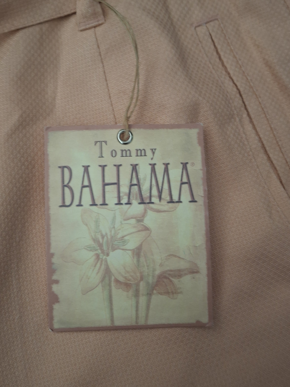 NWT Tommy Bahama Tropical Trellis Crop Wide Leg Pants Mimosa Orange Pink Sz 10 F - Picture 2 of 6